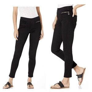 Tommy Hilfiger Women’s Gramercy Pull On Mid Rise Black Jeans Stretch Size 10